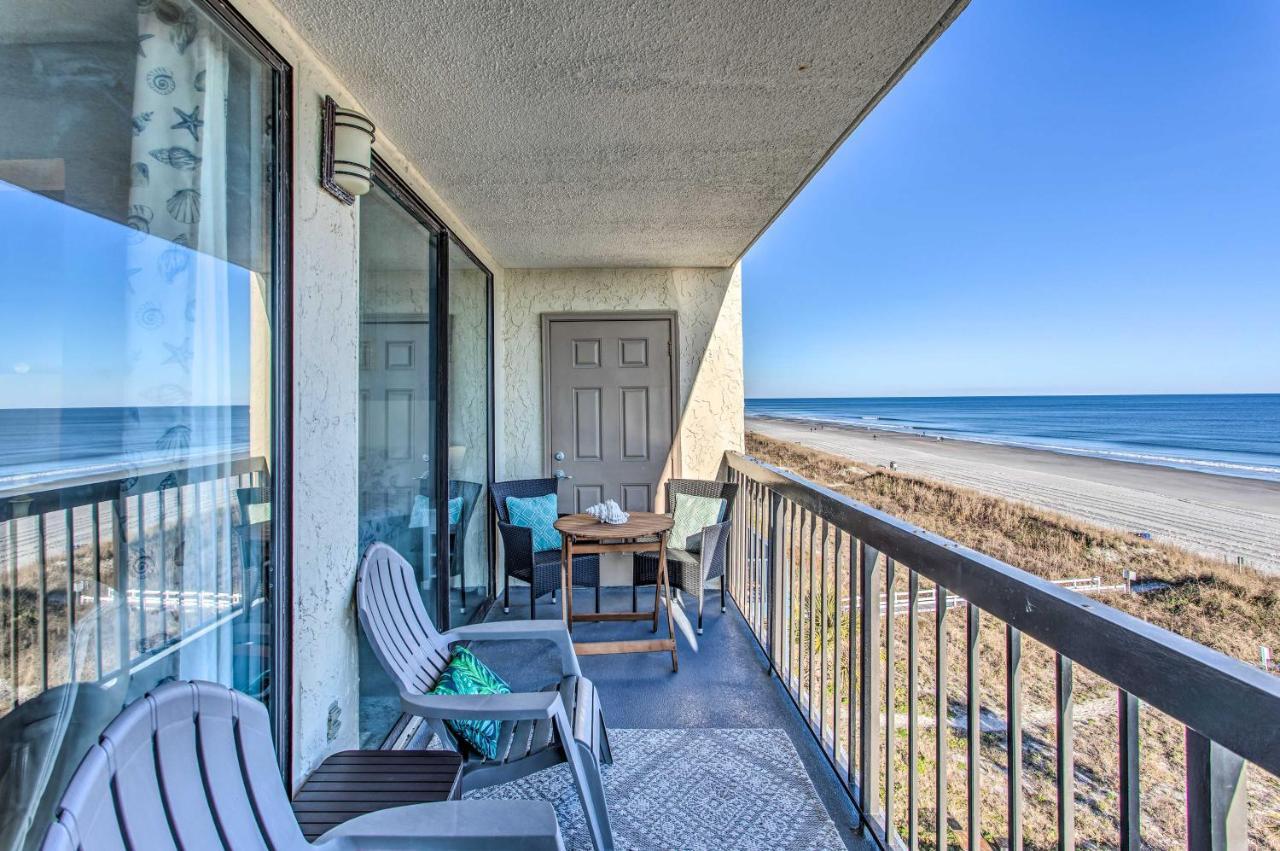Luxury Myrtle Beach Condo Oceanfront With Hot Tub! Eksteriør billede